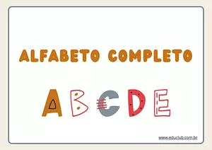Alfabeto completo