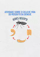 Atividade sobre o ciclo de vida do mosquito da dengue, o Aedes Aegypti para 5º Ano, 4º Ano, 3º Ano, 2º Ano, 1º Ano de Ciên...