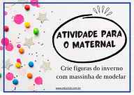 Atividade para o maternal com figuras de inverno para Creche, Pré-Escola de Ciências, Estações do ano - Material educacional