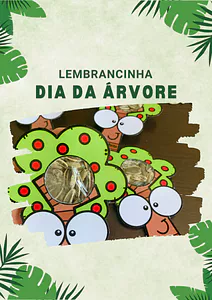 Lembrancinha para Dia da Árvore para imprimir