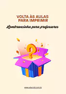 Lembrancinha para professores volta às aulas para Creche, 5º Ano, 4º Ano, 3º Ano, 2º Ano, 1º Ano, Pré-Escola de Recursos E...