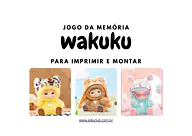 Jogo da memória Wakuku para imprimir para 5º Ano, 4º Ano, 3º Ano, 2º Ano, 1º Ano de Recursos Educativos, Passatempo - Mate...