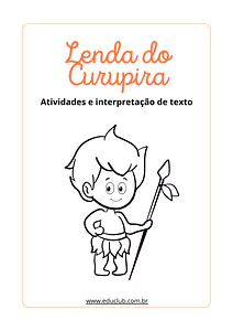  Lenda do Curupira para imprimir: atividades e interpretação de texto