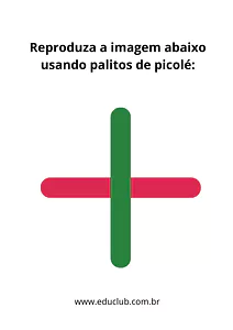 Jogo de lógica com palitos de picolé