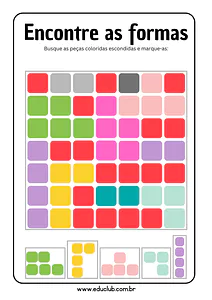Encontre as formas
