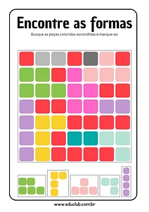 Encontre as formas
