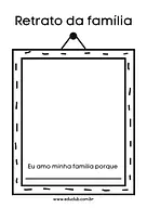 Retrato de família Retrato de família para 1º Ano de Ciências Sociais, Desenhos, Artes - Material educacional