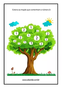 Atividade número 2 para Educação Infantil