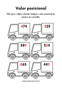Atividade de valor posicional