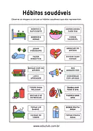 Hábitos saudáveis Hábitos saudáveis para 2º Ano, 1º Ano de Ciências, Higiene pessoal - Material educacional