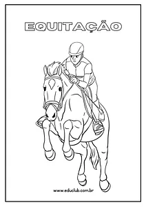 Desenhos de esportes olímpicos para colorir