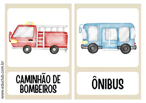 Atividade meios de transporte Educação Infantil