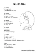 Integridade, de Geni Mariano Guimarães Integridade, de Geni Mariano Guimarães para 5º Ano, 4º Ano, 3º Ano, 2º Ano, 1º Ano de Datas Comemorativas, Biblioteca, Poe...