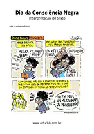 Interpretação de texto sobre Consciência Negra Interpretação de texto sobre Consciência Negra para 5º Ano, 4º Ano, 3º Ano de Datas Comemorativas, Língua Portuguesa, Int...