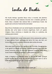 Lenda do Baobá