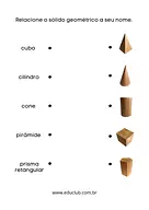 Nomes dos sólidos geométricos