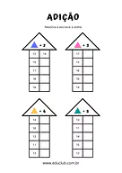 Atividade de soma 1 ano para 1º Ano de Operações básicas, Matemática - Material educacional